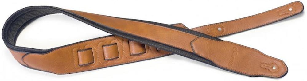 Stagg Honey Padded Leatherette Guitar Strap