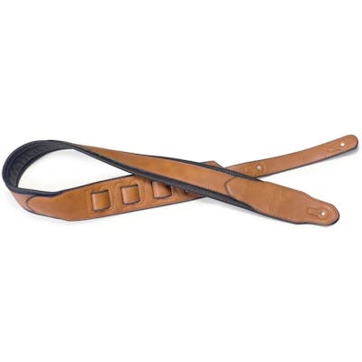 Stagg Honey Padded Leatherette Guitar Strap