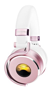 Meters OV-1 ANC Rose Gold & White Over Ear Wired Headphones