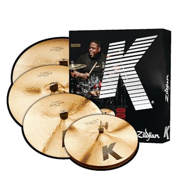Zildjian K Custom Dark Box Set, 14" Hi Hats, 16" Crash, 20" Ride
