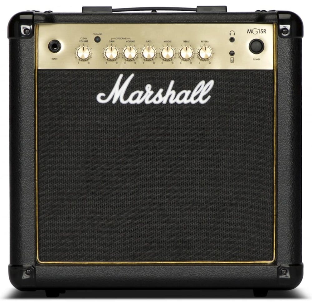 Marshall MG15GR 15W Black and Gold Guitar Combo