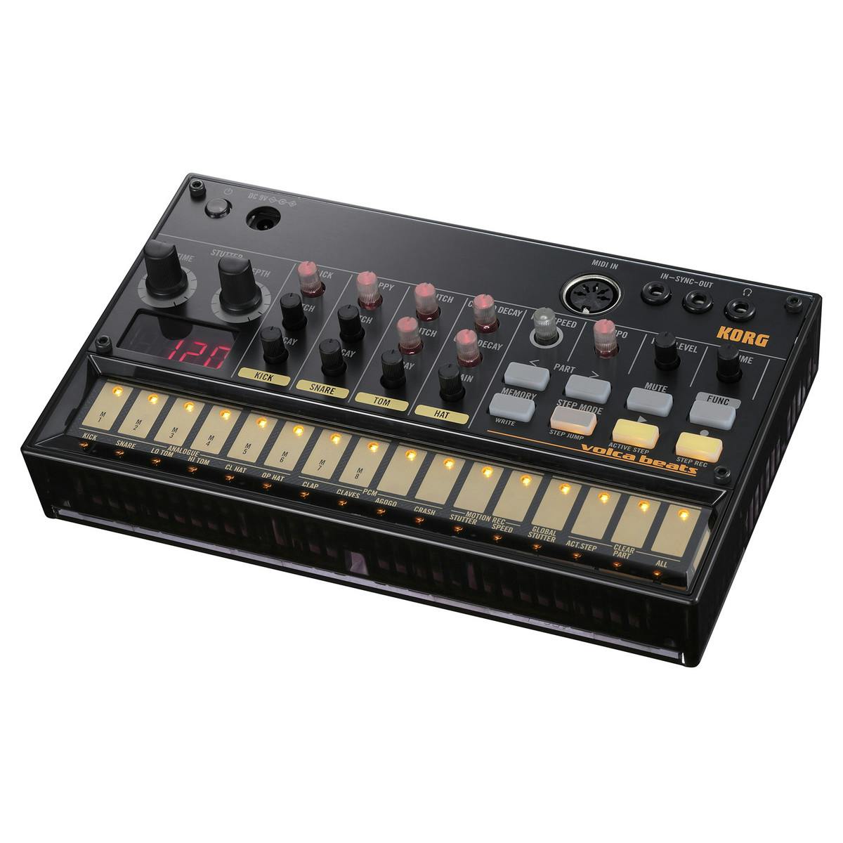 Korg Volca Beats - Analogue Drum Machine - Andertons Music Co.