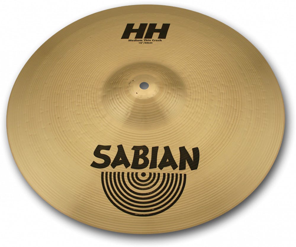 Sabian HH 17" Medium Thin Crash Cymbal Brilliant