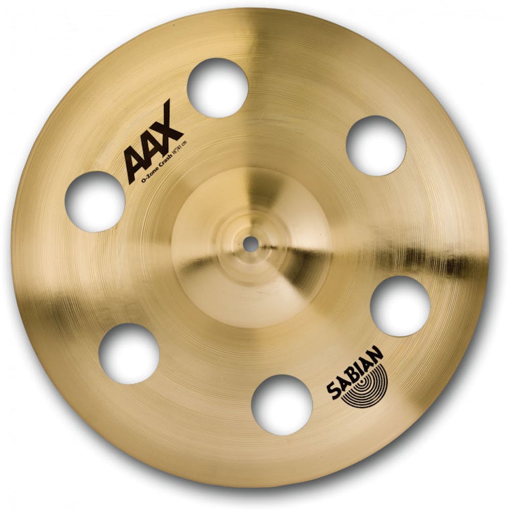 Sabian AAX 16" O-Zone Crash Cymbal Brilliant
