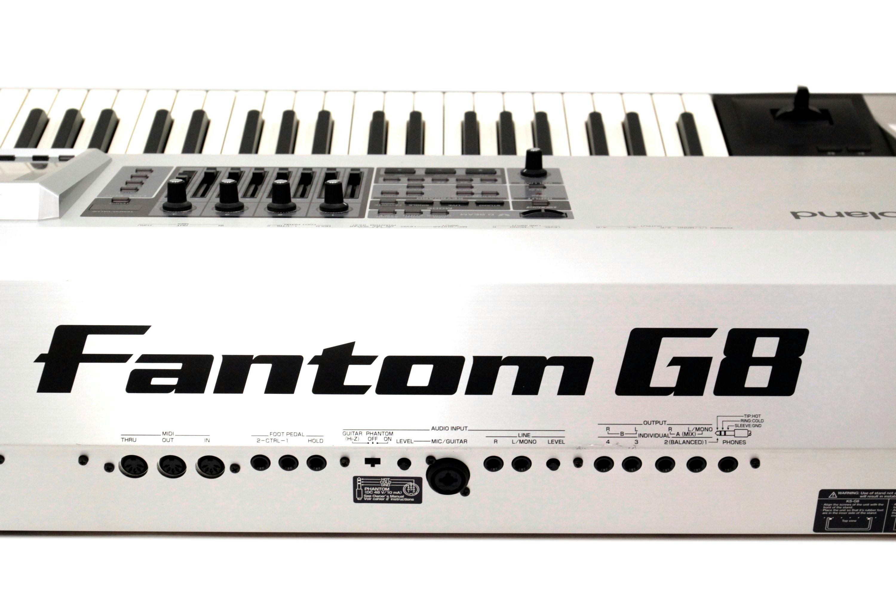 Second Hand Roland Fantom G8 W Case Andertons Music Co