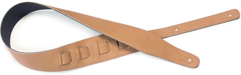 Stagg Suede Style Guitar Strap - Light Brown