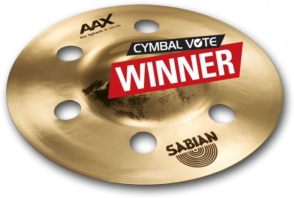 Sabian AAX 8" Air Splash Cymbal Natural