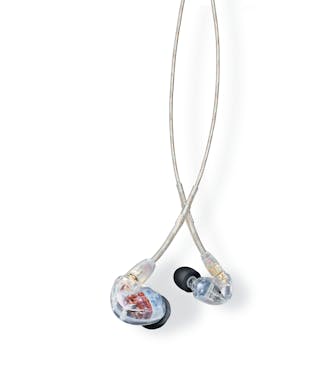 Shure SE535 Sound Isolating Earphones in Clear