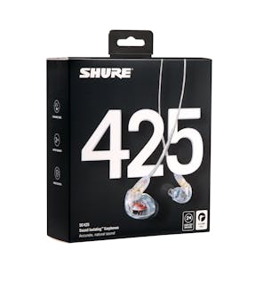 Shure SE215 Sound Isolating Earphones in Clear - Andertons Music Co.