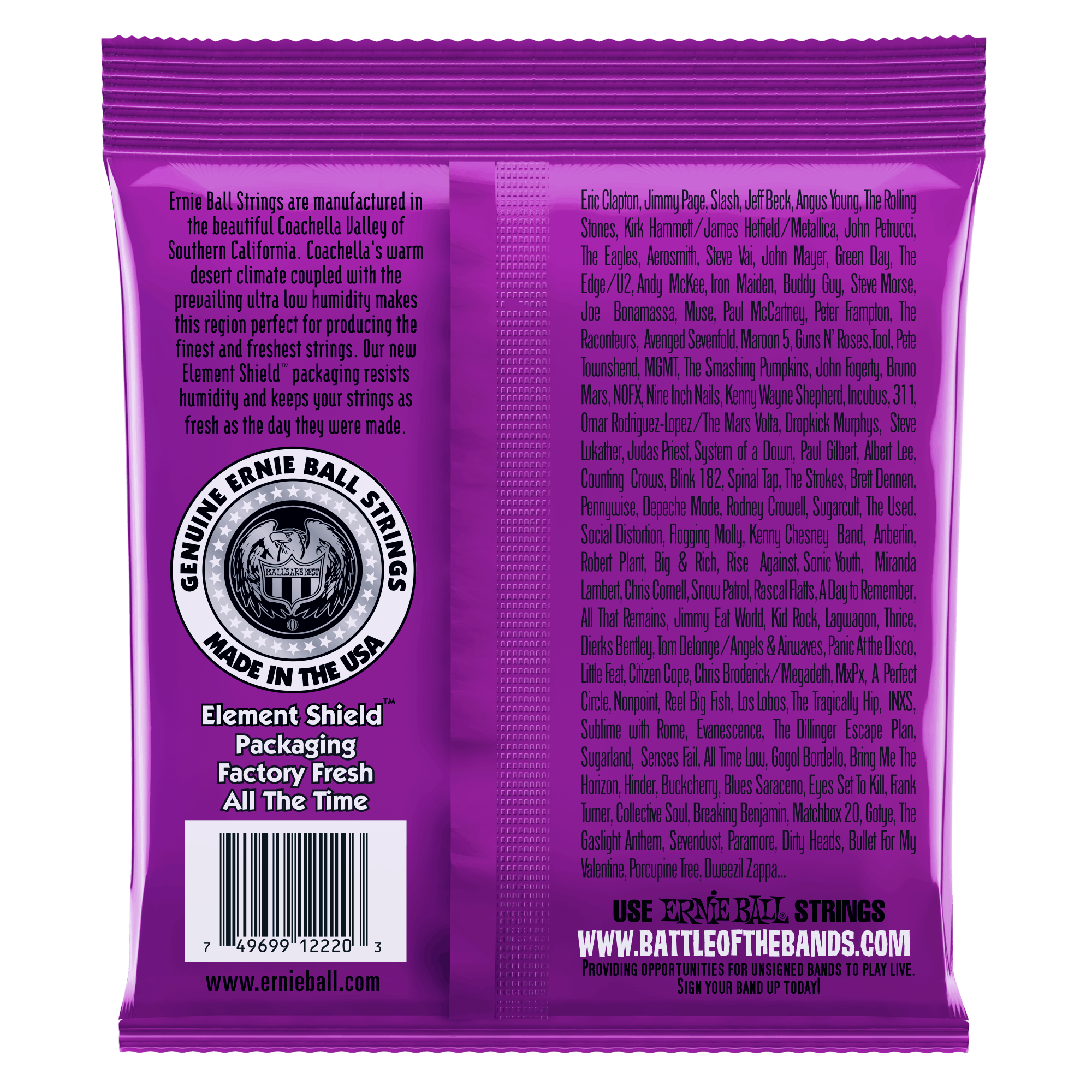 Ernie Ball Power Slinky Strings 11 48 Andertons Music Co