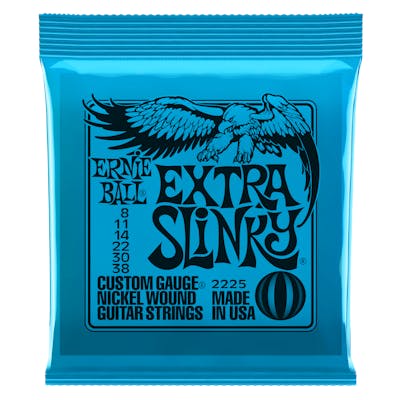Ernie Ball Extra Slinky 8-38 electric guitar strings
