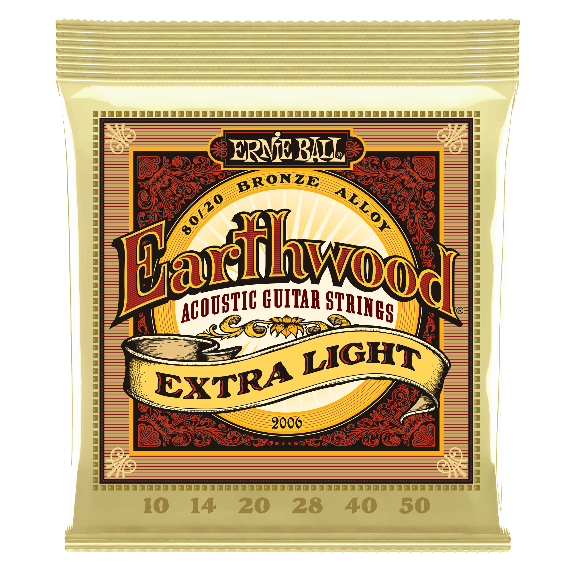 Earthwood Extra Light Acoustic Guitar Strings Andertons Music Co