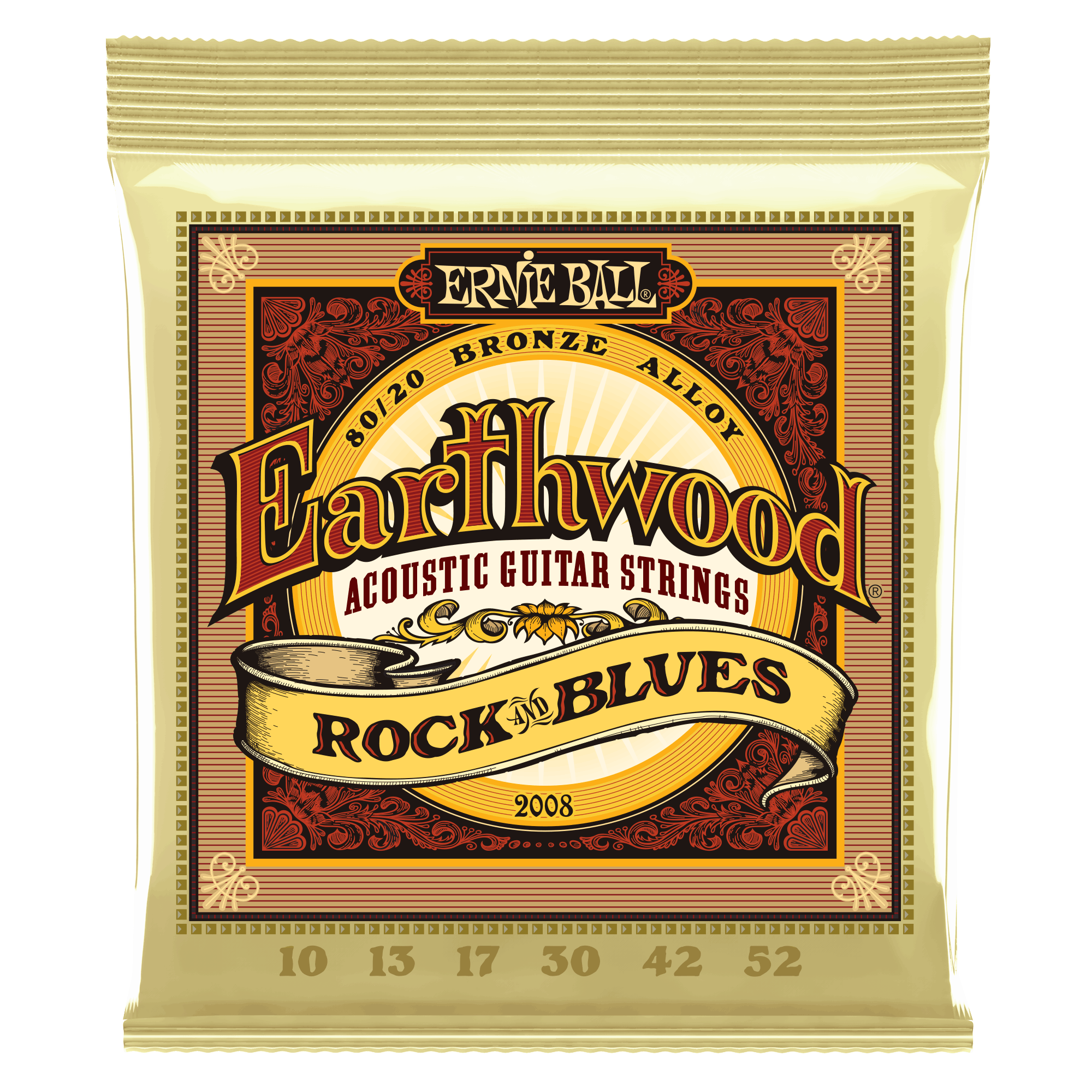 Ernie Ball Earthwood Rock Blues Strings Andertons Music Co