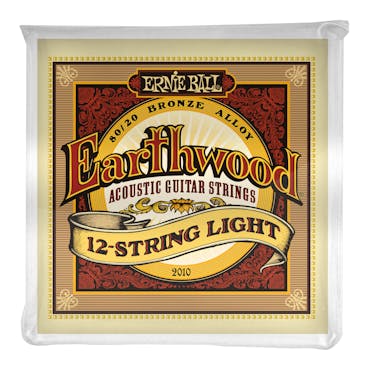 Ernie Ball Earthwood Light Acoustic Guitar Strings 12-String