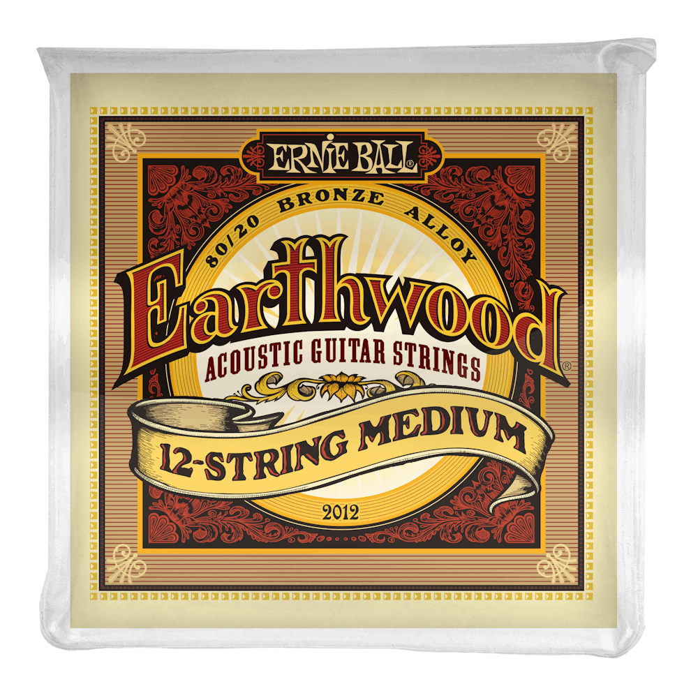 Ernie Ball Earthwood Acoustic Guitar Strings 12-String medium