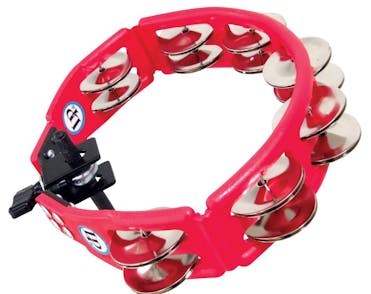 LP Cyclops Tambourine Mountable Steel Red