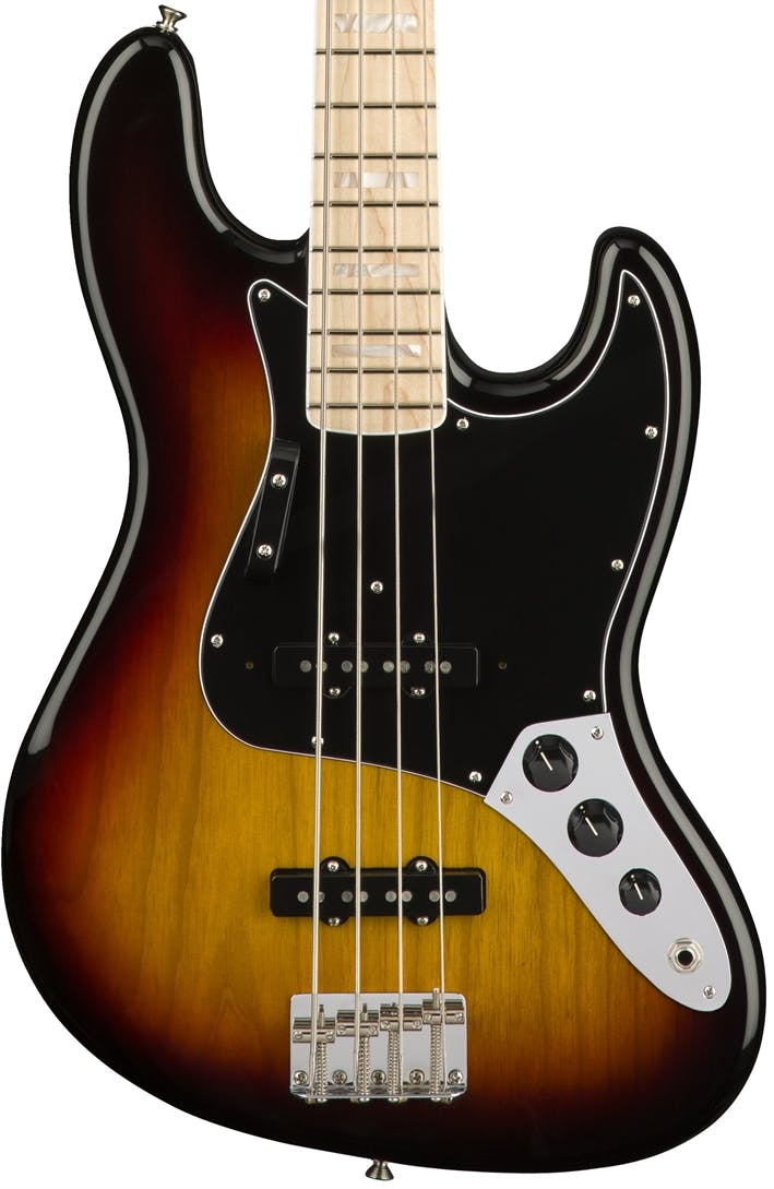 Fender American Original 70s Jazz Bass Maple Neck In 3-Colour 