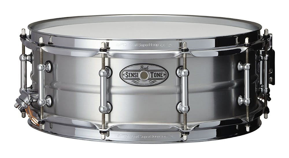 Pearl SensiTone Elite Snare 14x5 in Beaded Seamless Aluminium