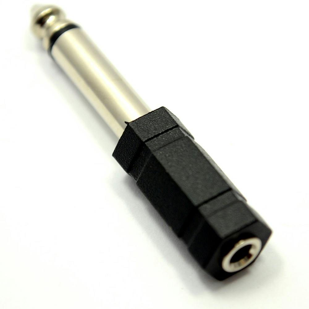 Andertons Pro Sound 6.3mm Mono Plug to 3.5mm Mono Socket
