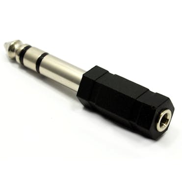 Andertons Pro Sound 6.3mm Stereo Jack Plug to 3.5mm Stereo Socket