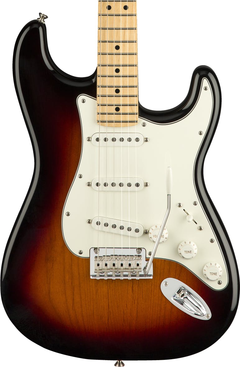 fender player stratocaster maple neck