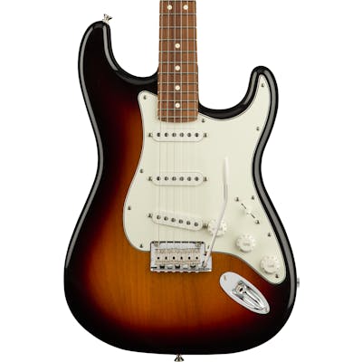 Fender Player Stratocaster w/ Pau Ferro Fretboard in 3-Color Sunburst
