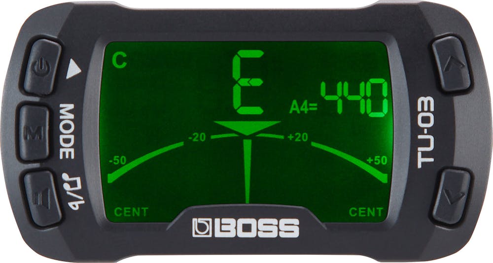 Boss TU-03 Clip on Tuner & Metronome