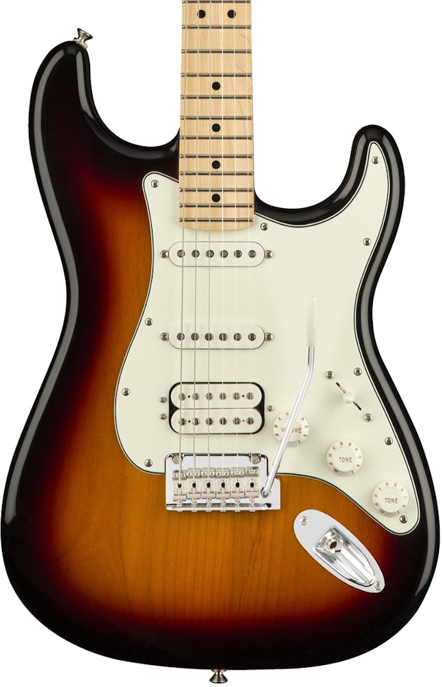Fender Player Stratocaster HSS w/ Maple Fretboard in 3-Color Sunburst