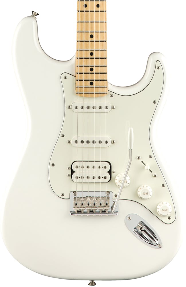 Fender Player Stratocaster HSS w/ Maple Fretboard in Polar White