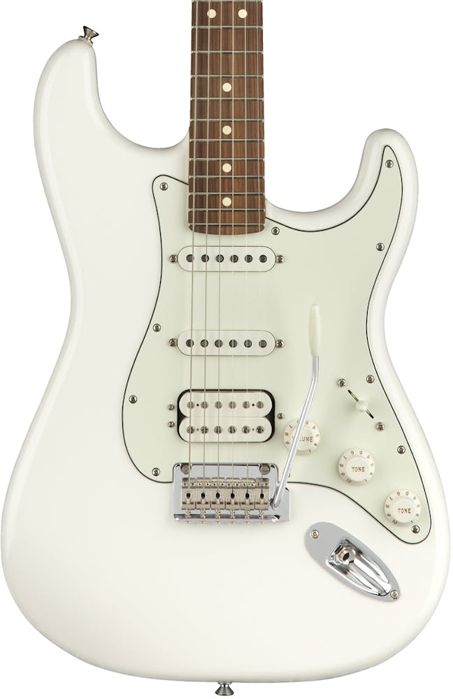 Fender Player Stratocaster HSS w/ Pau Ferro Fretboard in Polar White
