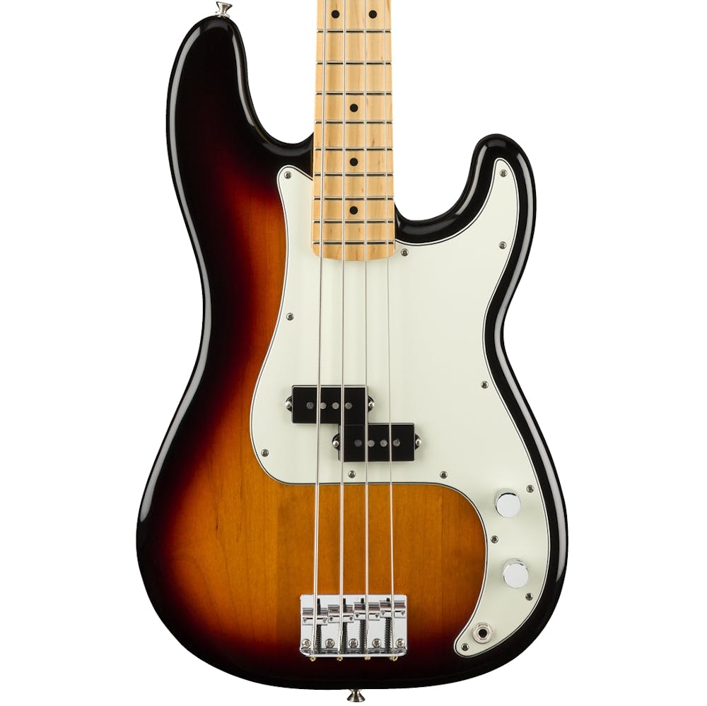 Fender Player Precision Bass with Maple Fretboard in 3-Colour Sunburst