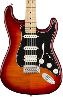 Fender Player Stratocaster HSS Plus Top w/ Maple Fretboard in Aged Cherry Burst