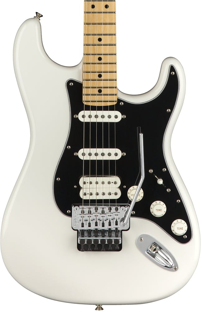 Fender Player Stratocaster FR HSS w/ Maple fretboard in Polar White