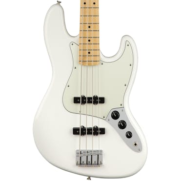 Fender Player Jazz Bass w/ Maple Fretboard in Polar White