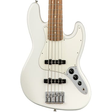 Fender Player Jazz Bass 5-string w/ Pau Ferro Fretboard in Polar White