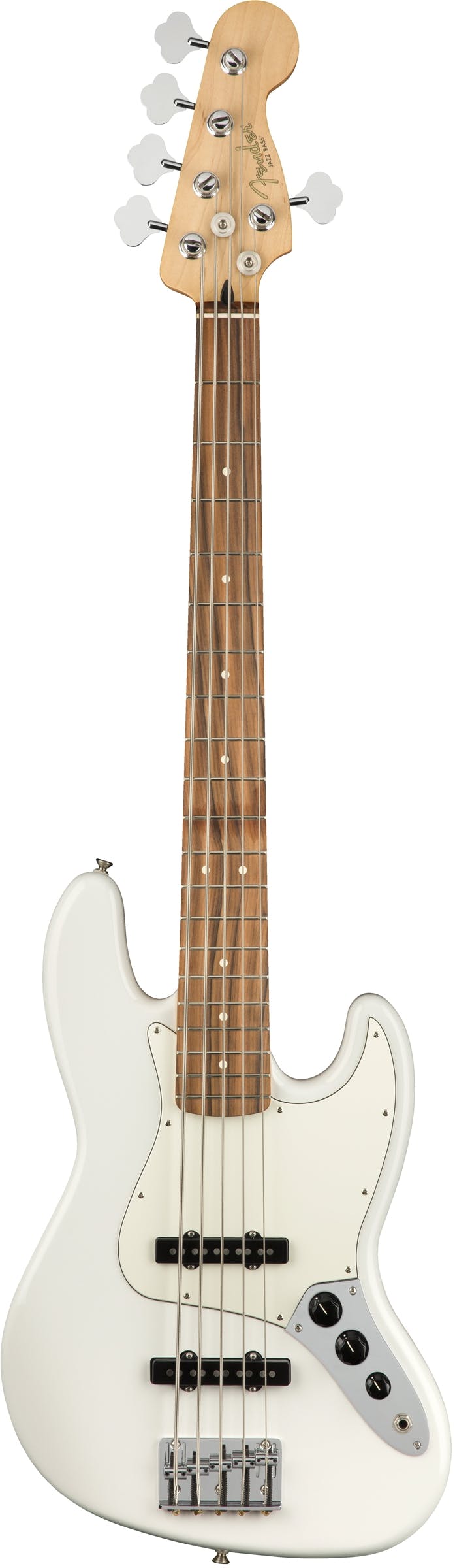 Fender Player Jazz Bass 5 string w Pau Ferro Fretboard in Polar