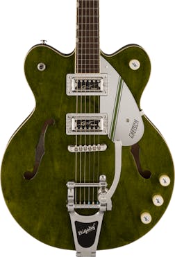 Gretsch Limited Edition G2604T Streamliner Rally II Center Block Semi-Hollow Electric Guitar in Rally Green Stain