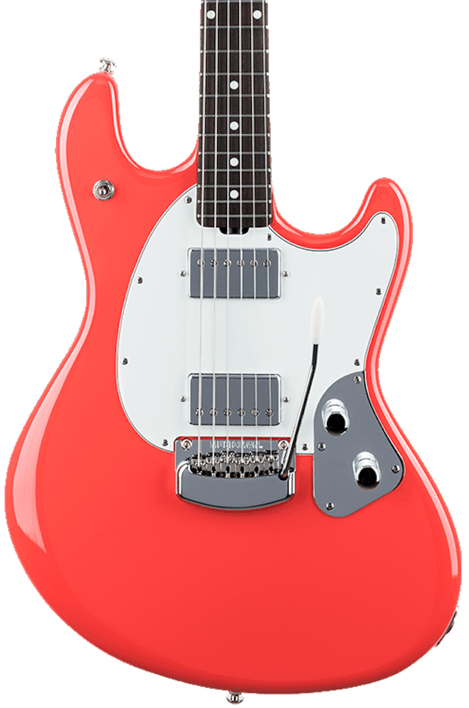 Music Man StingRay RS in Coral Red