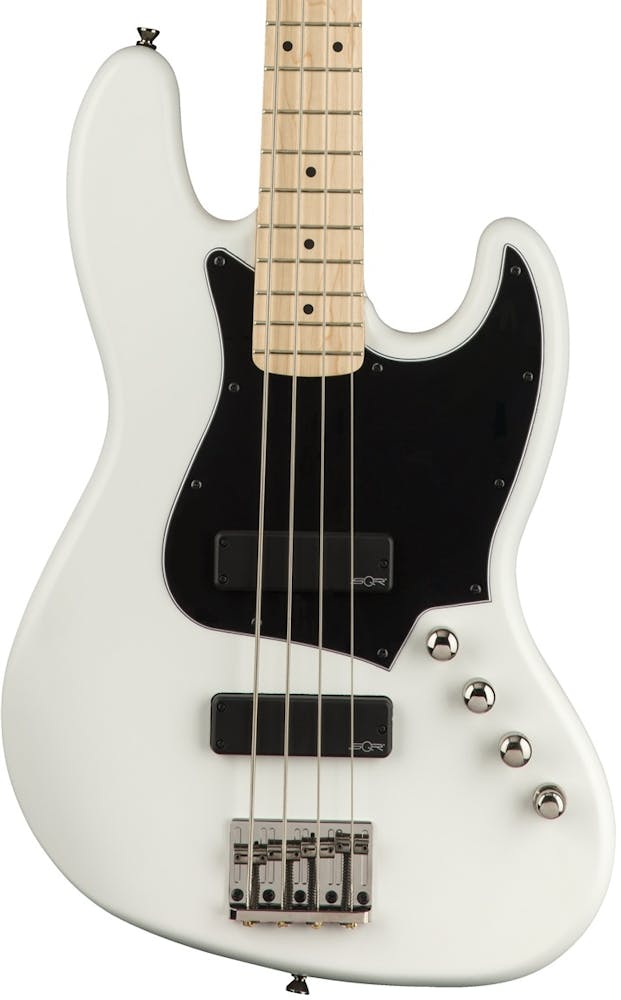 Squier Contemporary Active Jazz Bass HH in Flat White