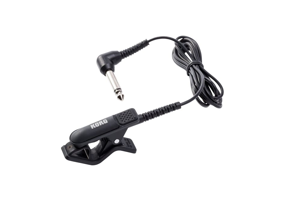 Korg CM-300-BK Contact Microphone for Clip Tuners