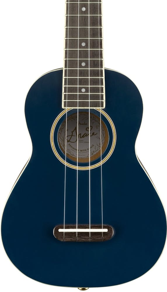 Fender Grace VanderWaal Signature 'Moonlight' Soprano Ukulele in Navy Blue