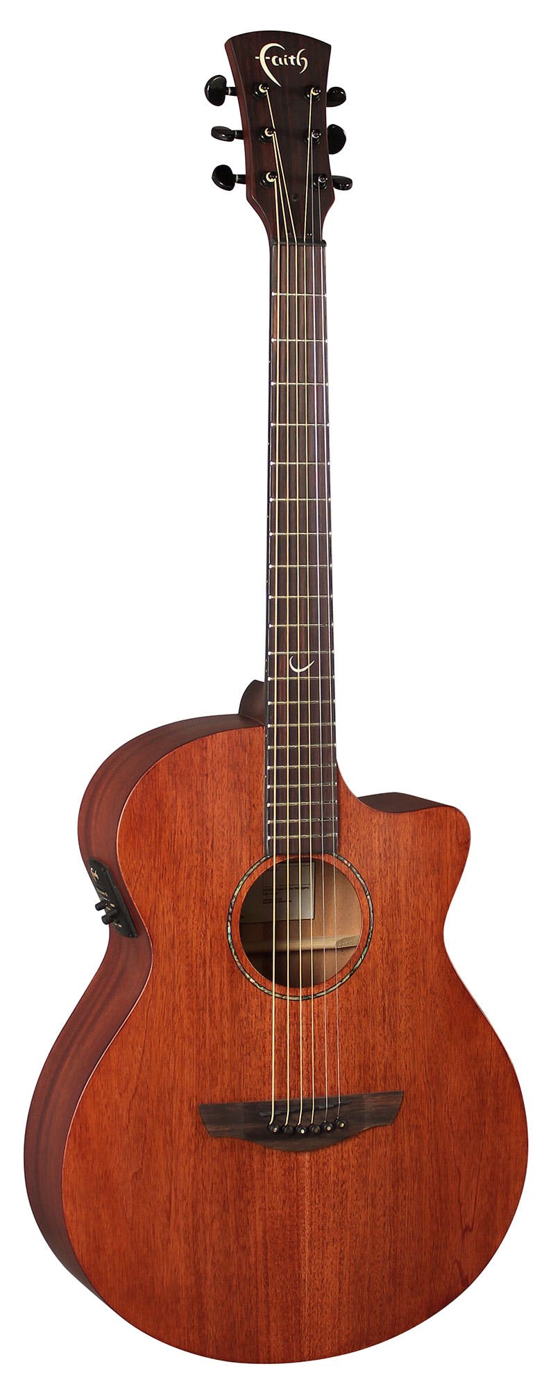 Faith Guitars Naked Series Venus Mahogany Electro Acoustic Andertons Music Co