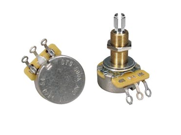 CTS 500K Audio Potentiometer with Long Bushing & Solid Shaft