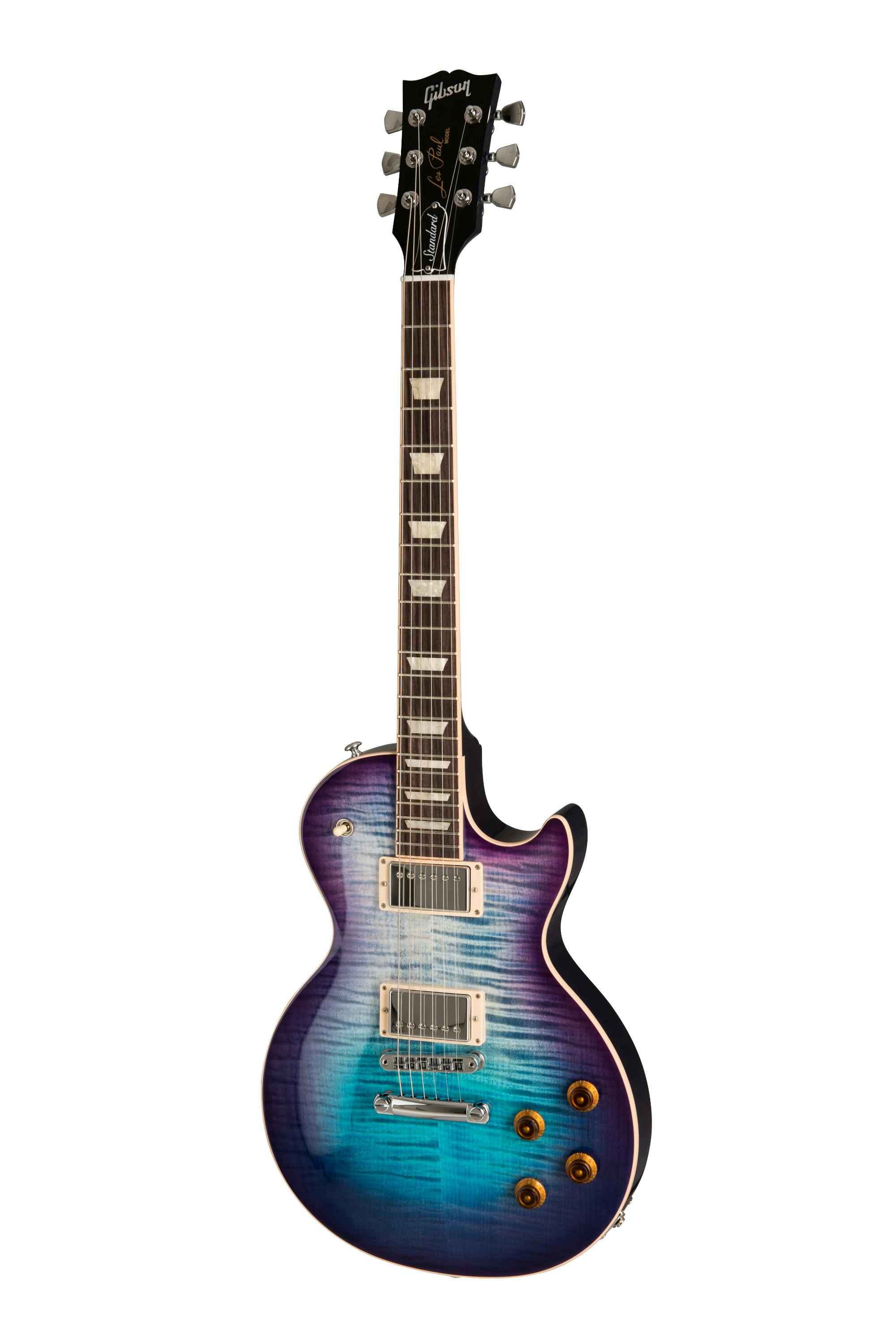 2018 gibson les paul blueberry burst