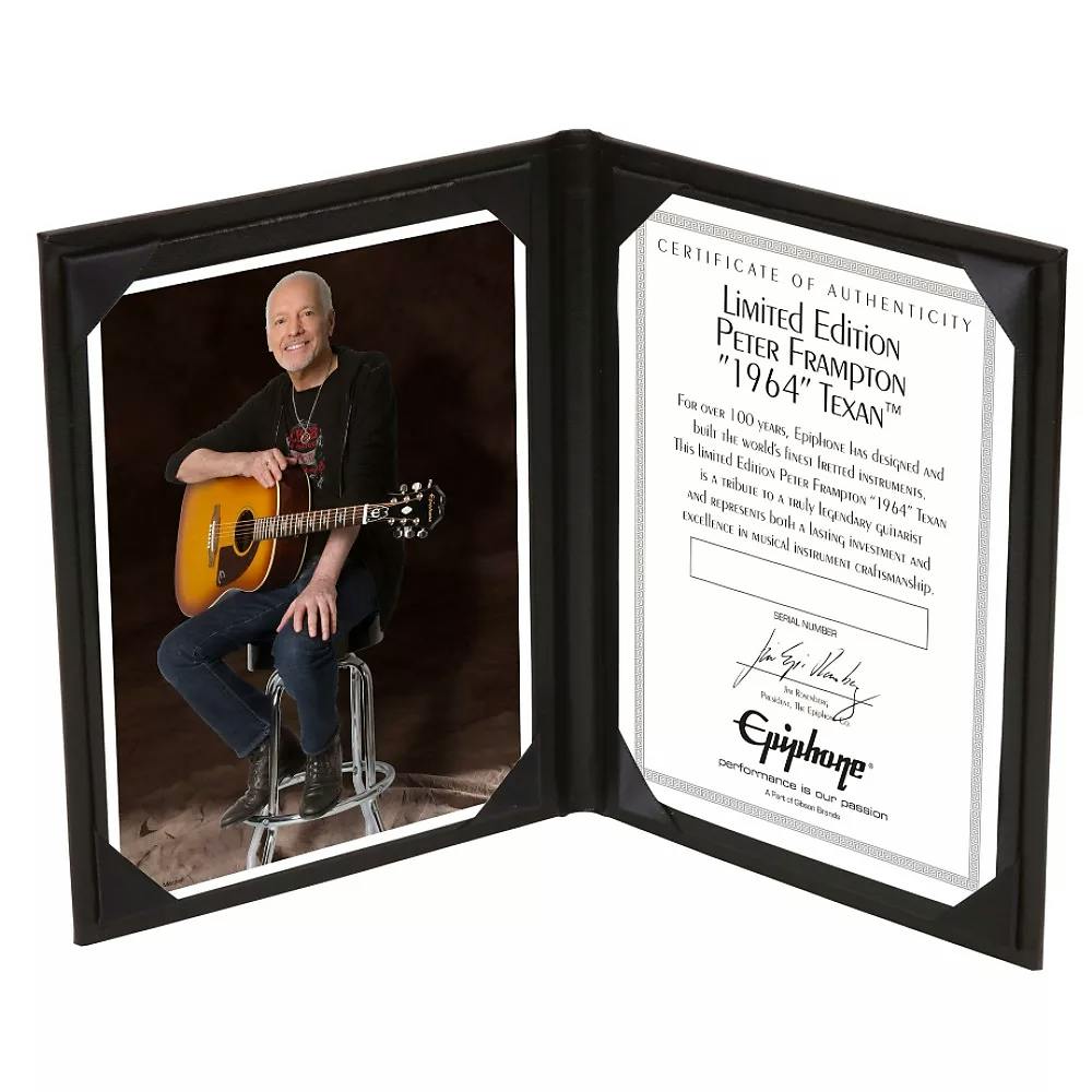 Epiphone peter frampton on sale 1964 texan ltd