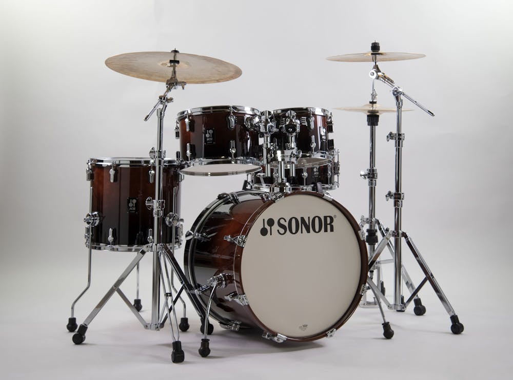 Sonor AQ2 Studio Shell Pack in Brown Fade