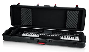 Gator TSA ATA Slim 88 Note Keyboard Case with Wheels
