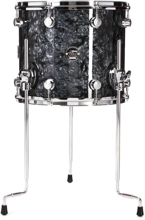 Dw Performance Series 14 X 12 Floor Tom In Black Diamond Finish Ply Andertons Music Co 