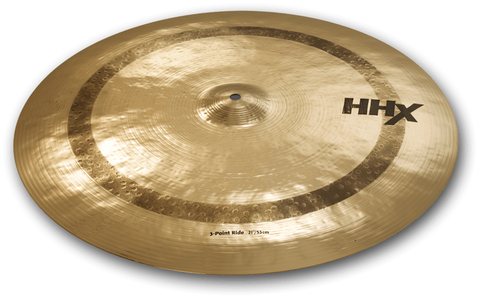 Sabian HHX 21" 3-Point Ride Cymbal