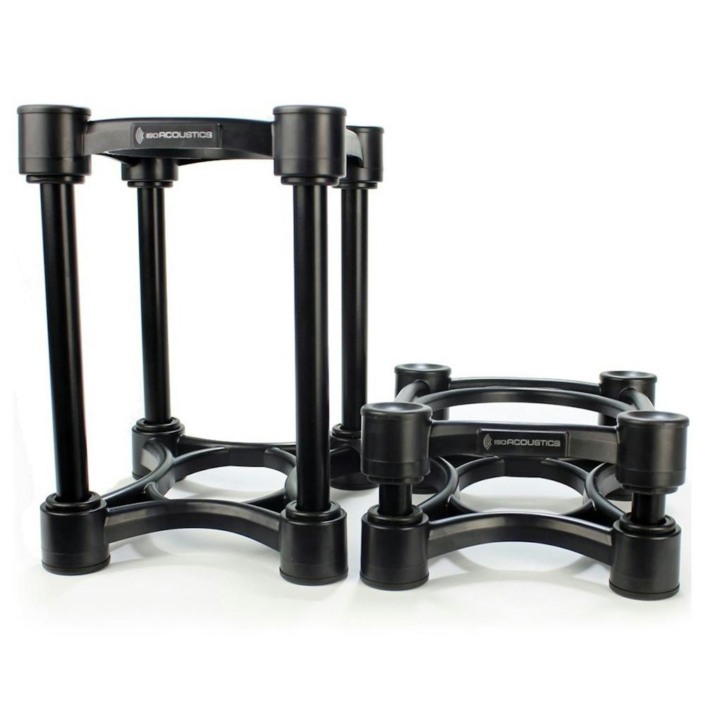 IsoAcoustics ISO 200 Studio Monitor Stands in Black Pair
